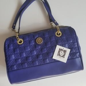 Anne Klein Indigo Blue Tote Bag NWT